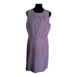 Ann Taylor LOFT Silk Look Dress Size 8